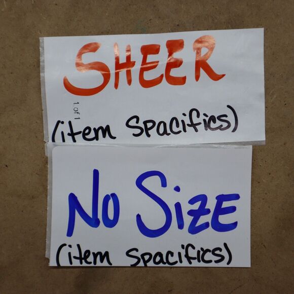 EM Shirt Womens White Blue Sleeveless Collared Button Sheer High Low Hem - Picture 7 of 15